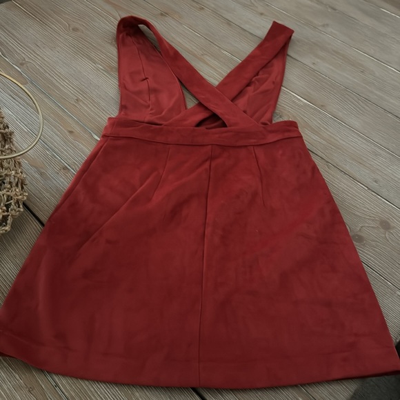 NWT forever 21 mini dress brick color - Picture 3 of 4